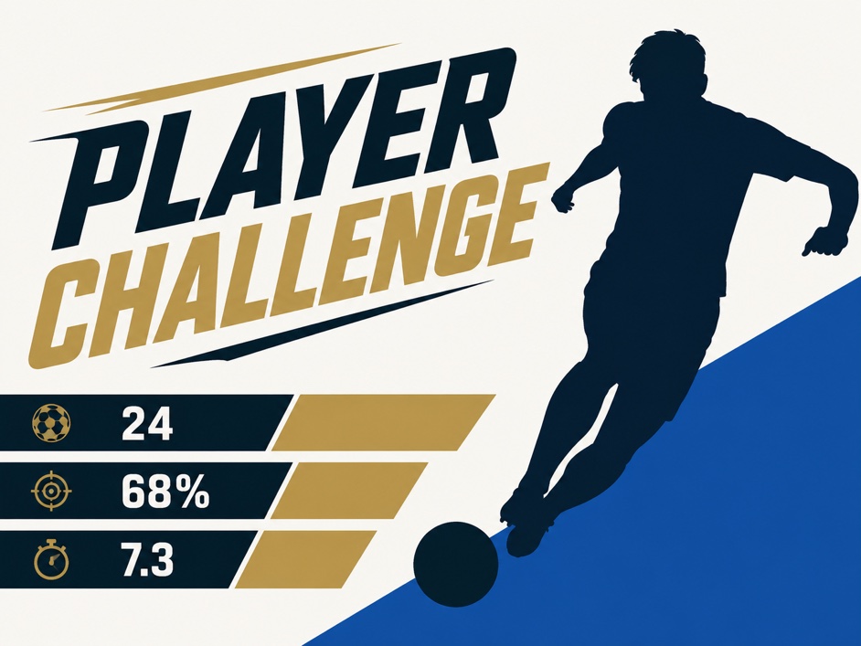 Minimal Player Challenge football game artwork